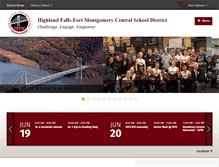 Tablet Screenshot of hffmcsd.org